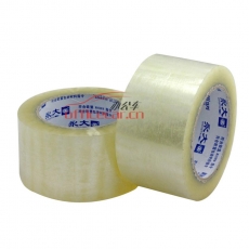 永大 wingtai 透明封箱帶/封箱膠 6cm*100Y（91.4米）  5卷/筒