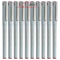 斑馬 ZEBRA BE-100 簽字筆（必備筆） 0.5mm （紅色） 10支/盒
