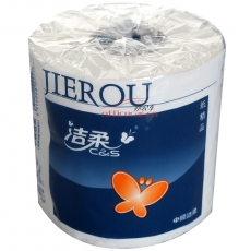 潔柔 C&S JJ056 藍(lán)精品系列衛(wèi)生紙3層140g卷紙*10卷 5條/袋