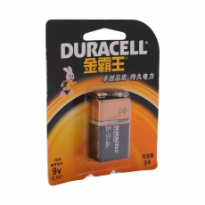 金霸王 Duracell 電池 9V 1節/卡