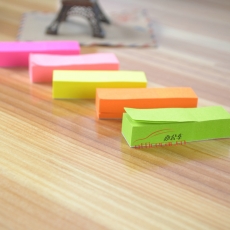 新穎源 Notecubes NS.102TY 5色提示貼（告示貼）50*15mm （5色）12本/包