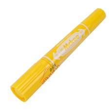 斑馬 ZEBRA MO-150-MC 大雙頭記號(hào)筆（油性記號(hào)筆）速干耐水 (黃色) 1盒裝