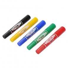 斑馬 ZEBRA MO-150-MC 大雙頭記號(hào)筆（油性記號(hào)筆）速干耐水 (黃色) 1盒裝