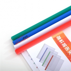 得力 Deli 5531 抽桿式報(bào)告夾 A4 5個(gè)/包 顏色隨機(jī)