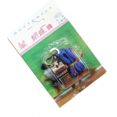 蝴蝶 H.D 7001-2 高級(jí)金屬哨子/口哨 10個(gè)/盒