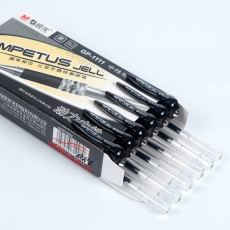晨光 M&G GP-1111大容量子彈頭中性筆 0.7mm 黑色 12支/盒 替芯MG6128
