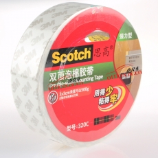 3M思高 (3M Scotch) 320C-18 海綿膠 18mm*5.5M