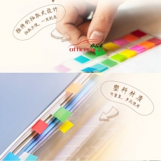 3M 透明指示標簽 683-6CF-C（熒光6色） 20張/條 6條/包