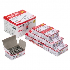 華杰 HJ 銀色回形針 30mm  H1012  100個(gè)/盒