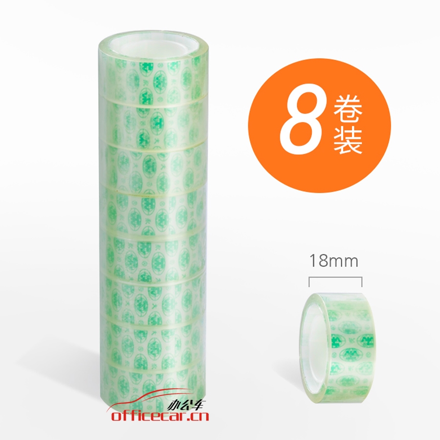 永大 wingtai 透明文具膠帶 18mm*18Y（16米） 8卷/筒
