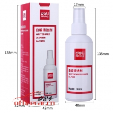 得力(deli)7869 白板、黑板、綠板清潔劑 100ml